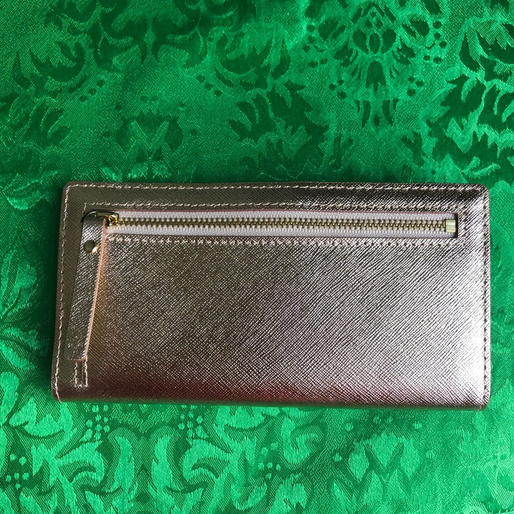 ❣️🎁Kate Spade Rose Gold Leather Wallet❣️🎁 - Picture 3 of 5